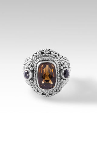 Gleeful Moments Ring™ in Whiskey Quartz - Statement - only found at SARDA™