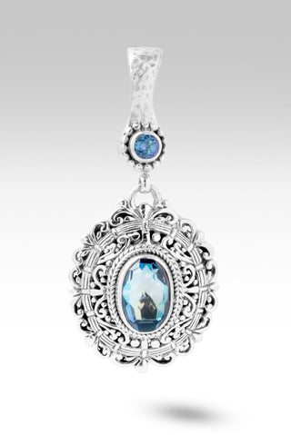 Glorious Promise Pendant™ in Perfect Luck™ Mystic Quartz - Magnetic Enhancer Bail - only found at SARDA™