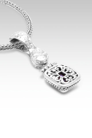 Glorious Virtue Pendant™ in Dragon Wings™ Mystic Quartz - Magnetic Enhancer Bail - only found at SARDA™