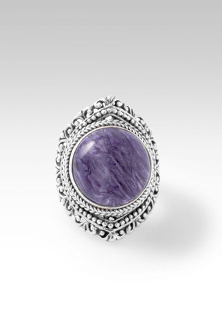 Glory Everywhere Ring™ in Charoite - Statement - only found at SARDA™