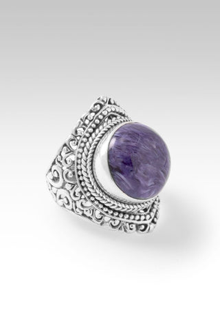 Glory Everywhere Ring™ in Charoite - Statement - only found at SARDA™