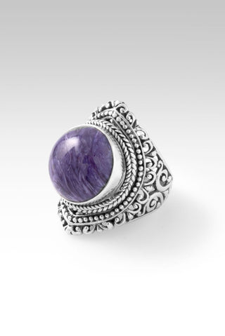 Glory Everywhere Ring™ in Charoite - Statement - only found at SARDA™