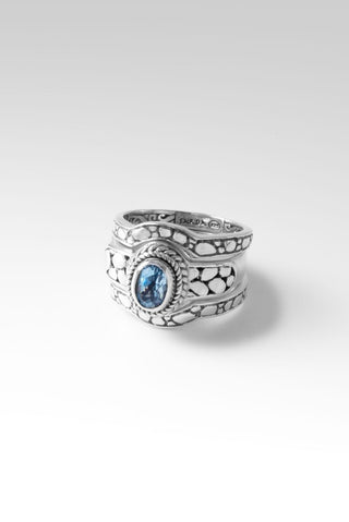 Glory Ring Set of 3™ in Santa Maria Aquamarine - Presale - only found at SARDA™