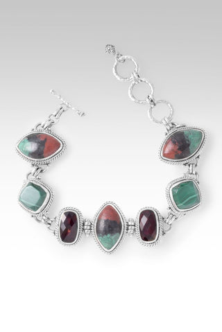 God is our Refuge Bracelet™ in Chrysocolla Sonora - Multi Stone - only found at SARDA™