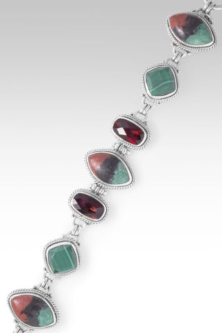 God is our Refuge Bracelet™ in Chrysocolla Sonora - Multi Stone - only found at SARDA™