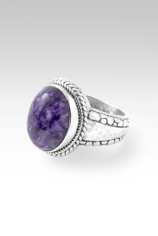 God's Blessings Ring™ in Charoite - Statement - only found at SARDA™