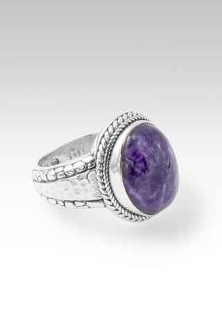 God's Blessings Ring™ in Charoite - Statement - only found at SARDA™