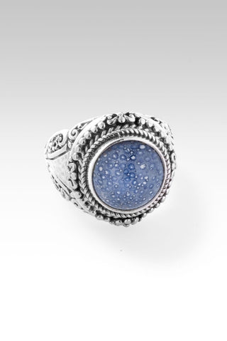 Good Hope Ring™ in Blue Sponge Coral - Statement - only found at SARDA™