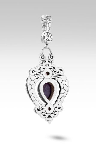 Goodness Follows Me Pendant™ in Charoite - Magnetic Enhancer Bail - only found at SARDA™