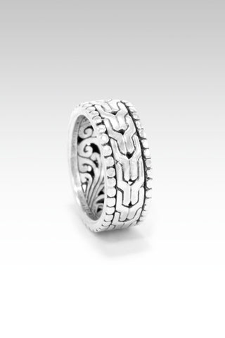 Gospel of Peace Ring™ in Chainlink - Spinner - only found at SARDA™