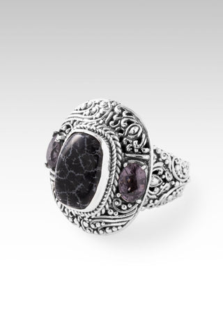 Grace Given Ring™ in Black Indonesian Coral - Statement - only found at SARDA™