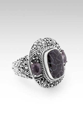 Grace Given Ring™ in Black Indonesian Coral - Statement - only found at SARDA™