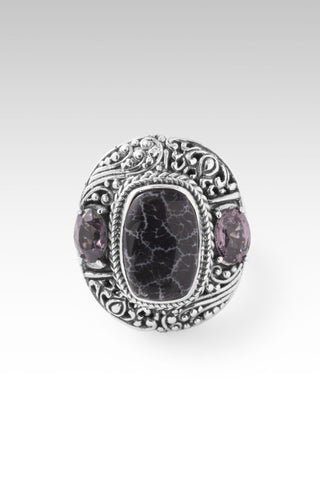 Grace Given Ring™ in Black Indonesian Coral - Statement - only found at SARDA™