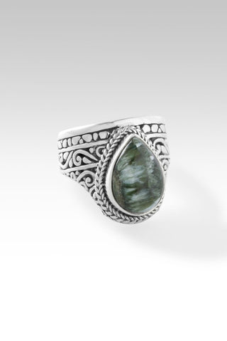 Grace is Waiting Ring™ in Seraphinite - Statement - only found at SARDA™