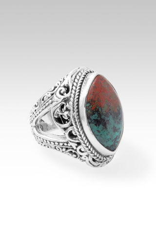 Grace & Mercy Ring™ in Chrysocolla Sonora - only found at SARDA™