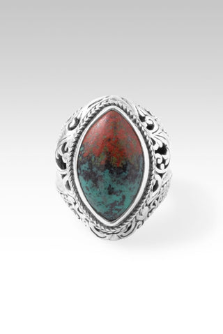 Grace & Mercy Ring™ in Chrysocolla Sonora - only found at SARDA™