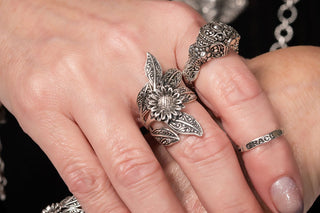 Grace Midi Ring™ in Tree of Life - Stackable - only found at SARDA™