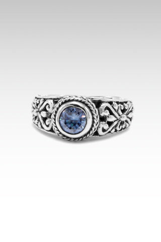 Grace Upon Grace Ring™ in Celestial Blue™ Mystic Moissanite - Presale - only found at SARDA™