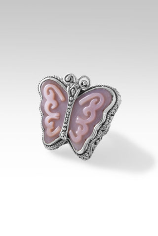 Graceful Evolution Ring™ in Pink Mother of Pearl - Statement - only found at SARDA™