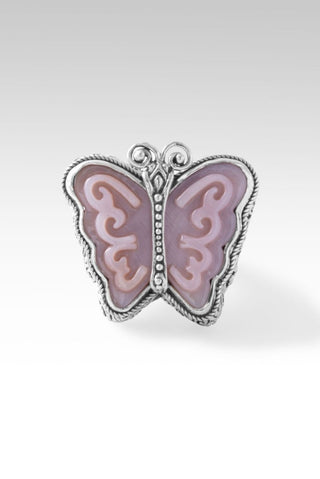 Graceful Evolution Ring™ in Pink Mother of Pearl - Statement - only found at SARDA™