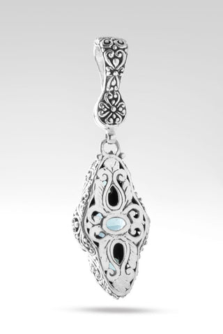 Graceful Presence Pendant™ in Teal Fluorite - Magnetic Enhancer Bail - only found at SARDA™