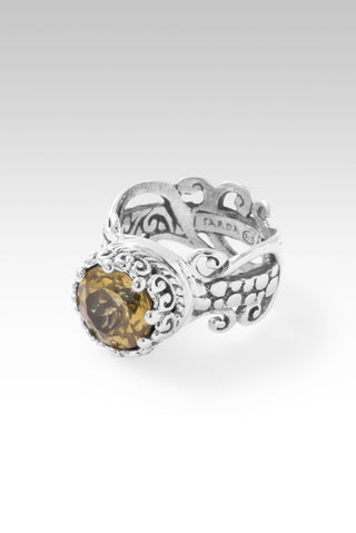 Gracious Ring™ in Yellow Apatite - Statement - only found at SARDA™