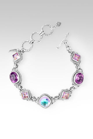 Gratitude Wins Bracelet™ in Northern Lights Sky™ Mystic Quartz - Multi Stone - only found at SARDA™