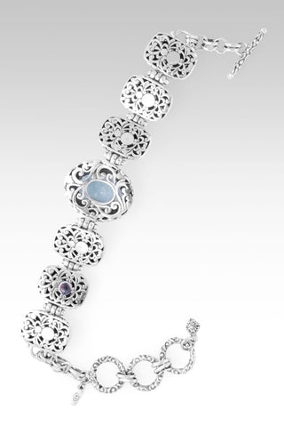 Great is Faithfulness Bracelet™ in Aquamarine - Multi Stone - only found at SARDA™