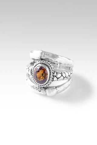 Greatest of These Ring™ in Cognac Zircon - Dinner - only found at SARDA™