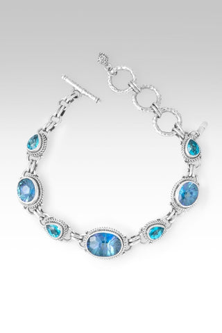 Harmonious Melody Bracelet™ in Bluelicious™ Mystic Quartz - Multi Stone - only found at SARDA™