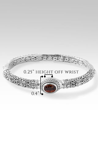 Harmony Bangle™ in Cognac Zircon - Bangle - only found at SARDA™