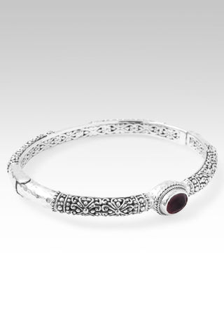 Harmony Bangle™ in Red Ruby - Bangle - only found at SARDA™