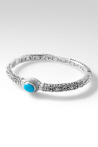 Harmony Bangle™ in Sleeping Beauty Turquoise - Bangle - only found at SARDA™