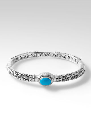 Harmony Bangle™ in Sleeping Beauty Turquoise - Bangle - only found at SARDA™