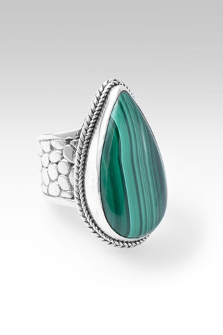 Healing Balance Ring™ in Malachite - Statement - only found at SARDA™