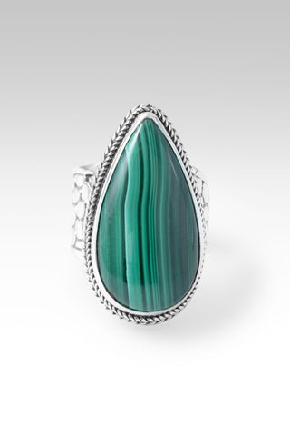 Healing Balance Ring™ in Malachite - Statement - only found at SARDA™