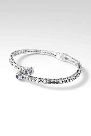 Heart of Forgiveness Bypass Bracelet™ in Tanzanite - Bypass - only found at SARDA™