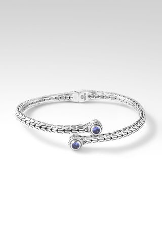 Heart of Forgiveness Bypass Bracelet™ in Tanzanite - Bypass - only found at SARDA™