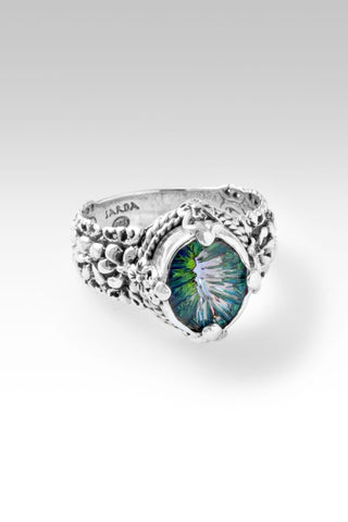 Heavenly Charm Ring™ in Chrome Chameleon™ Mystic Quartz - Dinner - only found at SARDA™