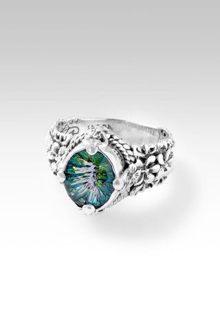 Heavenly Charm Ring™ in Chrome Chameleon™ Mystic Quartz - Dinner - only found at SARDA™