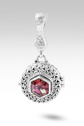 Heavenly Devotion Pendant™ in CounterIntuitive™ Mystic Quartz - Magnetic Enhancer Bail - only found at SARDA™