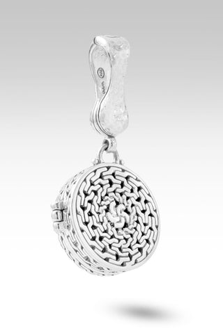 Heavenly Devotion Pendant™ in CounterIntuitive™ Mystic Quartz - Magnetic Enhancer Bail - only found at SARDA™