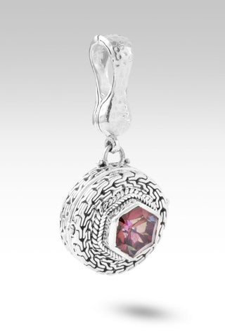 Heavenly Devotion Pendant™ in CounterIntuitive™ Mystic Quartz - Magnetic Enhancer Bail - only found at SARDA™