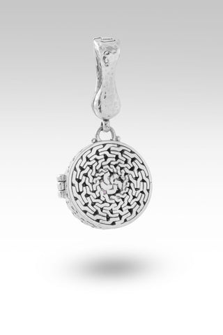 Heavenly Devotion Pendant™ in Ultra Berry™ Mystic Quartz - Magnetic Enhancer Bail - only found at SARDA™