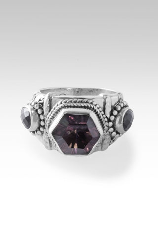 Heavenly Devotion Ring II™ in Hayward's Muse™ Mystic Quartz - Dinner - only found at SARDA™