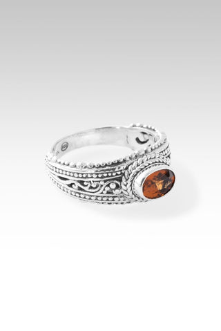 Heavenly Splendor Ring™ in Cognac Zircon - Dinner - only found at SARDA™