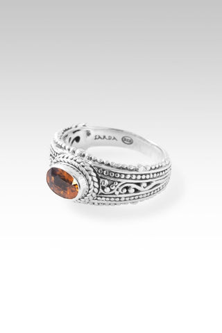 Heavenly Splendor Ring™ in Cognac Zircon - Dinner - only found at SARDA™