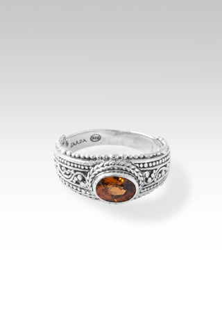 Heavenly Splendor Ring™ in Cognac Zircon - Dinner - only found at SARDA™