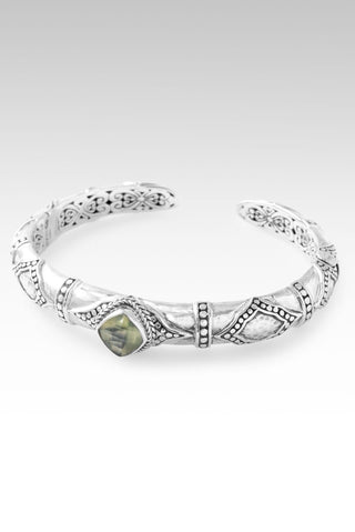 Heavenly Whispers Cuff™ in Prehnite - Cuff - only found at SARDA™