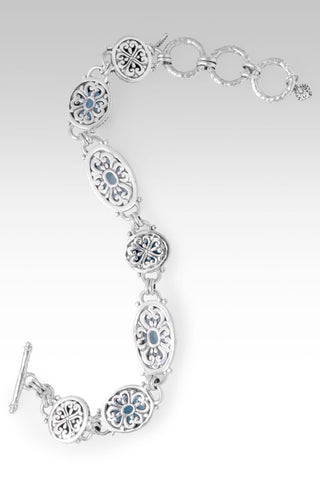 His Peace Guards Bracelet™ in Aquamarine - Multi Stone - only found at SARDA™